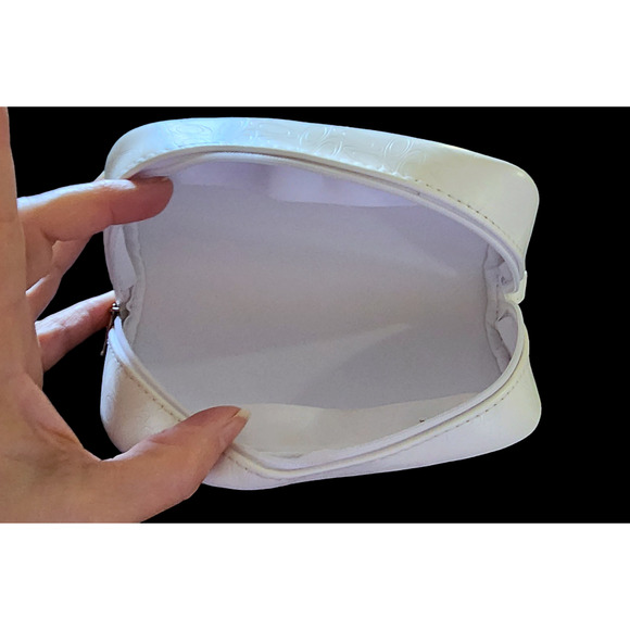 Oakley Sunglasses Glass Case Only White Strap Handle Zip - Picture 3 of 8